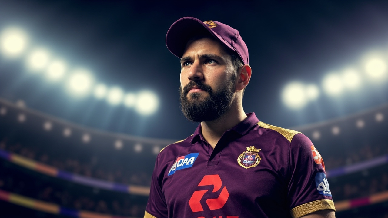 IPL Fantasy Cricket hero, Indian T20 stadium floodlights at night