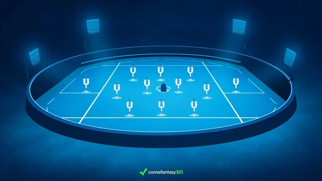Fantasy cricket picks grid